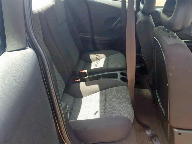 1G8AM15F37Z104218 - 2007 SATURN ION LEVEL BLACK photo 6