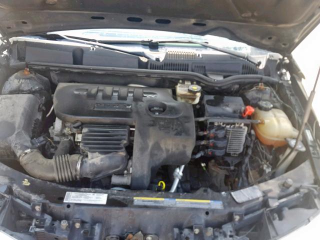 1G8AM15F37Z104218 - 2007 SATURN ION LEVEL BLACK photo 7