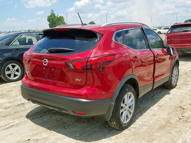 JN1BJ1CP3HW014605 - 2017 NISSAN ROGUE SPOR RED photo 4