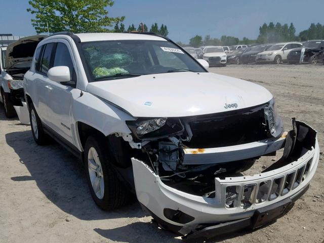 1C4NJDAB4FD408142 - 2015 JEEP COMPASS SP თეთრი ფოტო 1