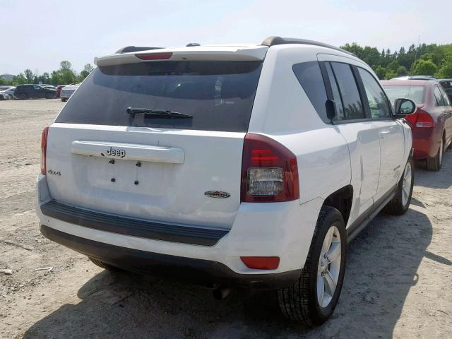 1C4NJDAB4FD408142 - 2015 JEEP COMPASS SP თეთრი ფოტო 4