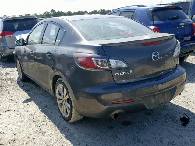 JM1BL1S55A1168663 - 2010 MAZDA 3 S GRAY photo 3