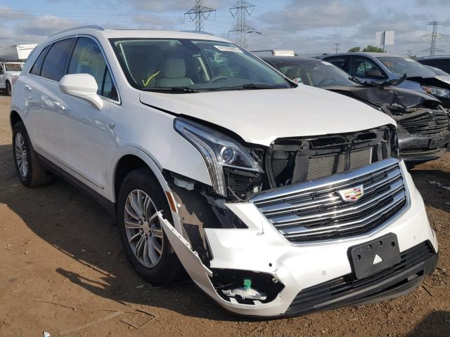 1GYKNBRS7HZ109390 - 2017 CADILLAC XT5 LUXURY WHITE photo 1