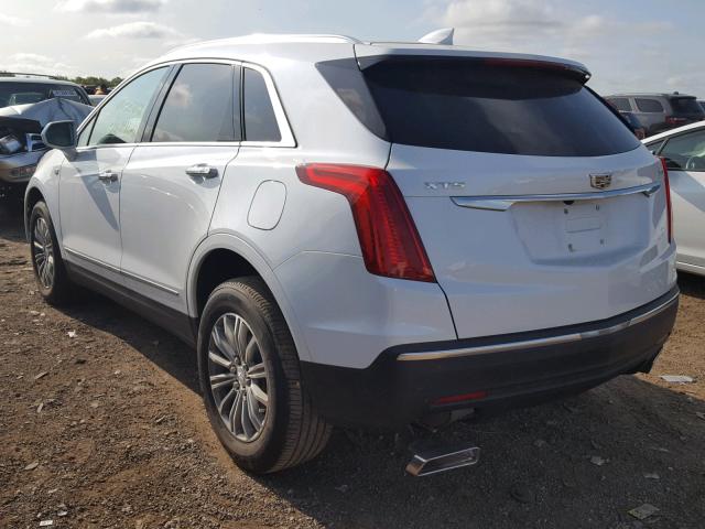 1GYKNBRS7HZ109390 - 2017 CADILLAC XT5 LUXURY WHITE photo 3