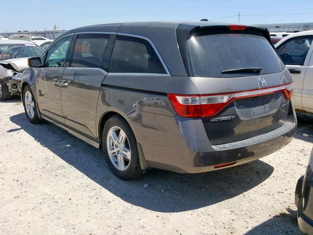 5FNRL5H99CB011339 - 2012 HONDA ODYSSEY TO GRAY photo 3