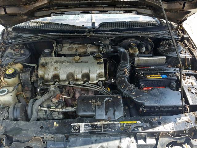 1G8ZF52861Z266989 - 2001 SATURN SL GRAY photo 7