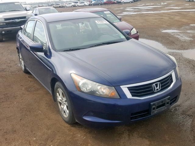 1HGCP26428A119268 - 2008 HONDA ACCORD LXP BLUE photo 1