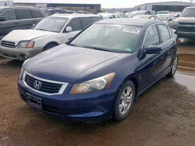 1HGCP26428A119268 - 2008 HONDA ACCORD LXP BLUE photo 2