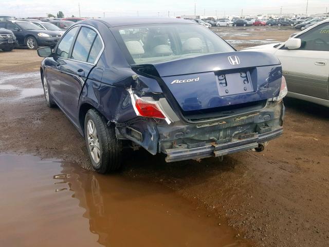 1HGCP26428A119268 - 2008 HONDA ACCORD LXP BLUE photo 9