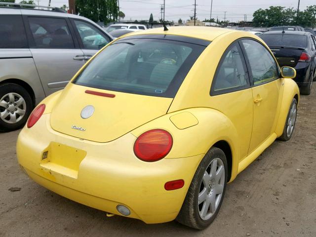 3VWDD21C33M426144 - 2003 VOLKSWAGEN NEW BEETLE ყვითელი ფოტო 4