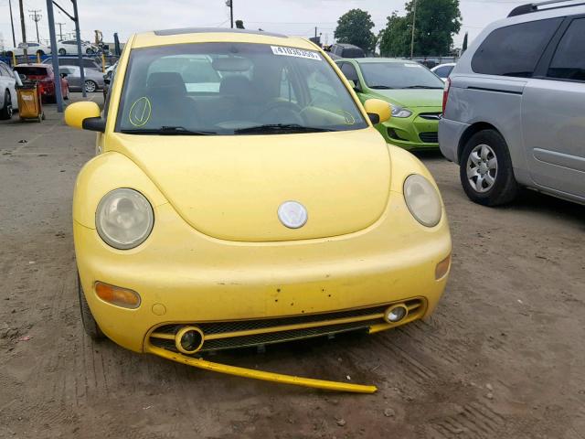 3VWDD21C33M426144 - 2003 VOLKSWAGEN NEW BEETLE ყვითელი ფოტო 9