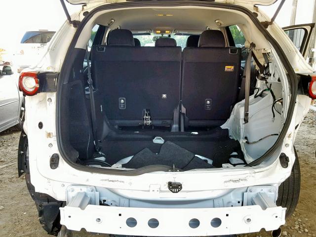 JM3TCABY7G0101518 - 2016 MAZDA CX-9 TOURI WHITE photo 9