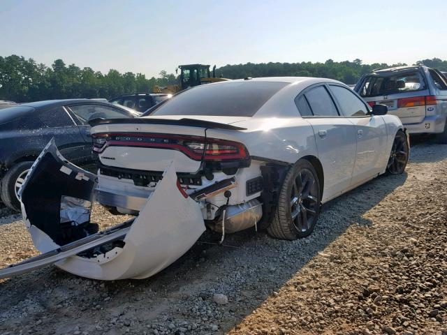 2C3CDXBG1KH507111 - 2019 DODGE CHARGER SX WHITE photo 4