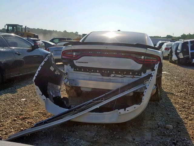 2C3CDXBG1KH507111 - 2019 DODGE CHARGER SX WHITE photo 9