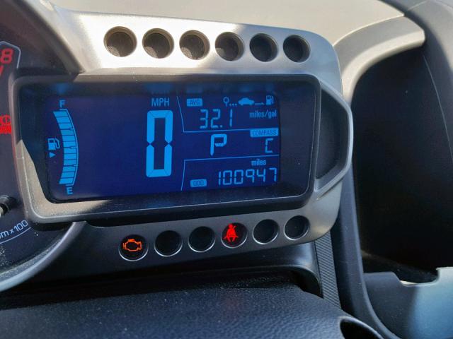 1G1JA6SG3D4159374 - 2013 CHEVROLET SONIC LS BLUE photo 8