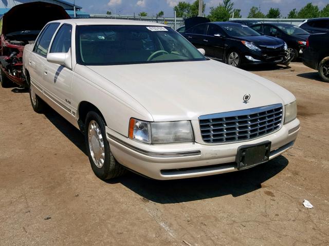 1G6KD54Y5XU801409 - 1999 CADILLAC DEVILLE WHITE photo 1