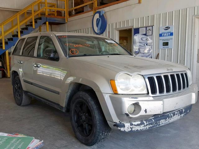 1J8GR48K57C605070 - 2007 JEEP GRAND CHER SILVER photo 1