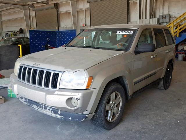 1J8GR48K57C605070 - 2007 JEEP GRAND CHER SILVER photo 2