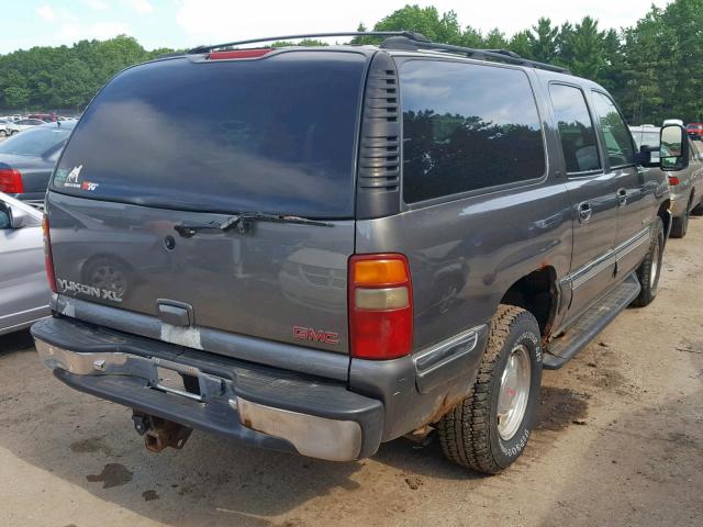 3GKFK16T61G149459 - 2001 GMC YUKON XL K GRAY photo 4