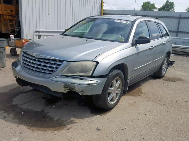 2C8GM68464R326781 - 2004 CHRYSLER PACIFICA SILVER photo 2