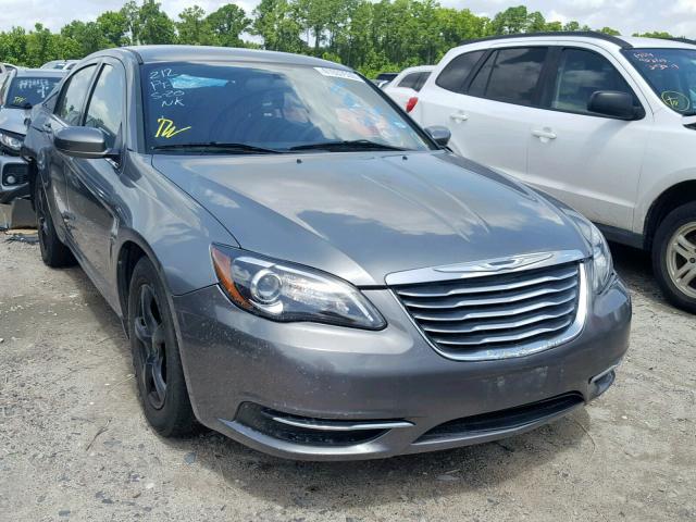 1C3CCBBB8CN105315 - 2012 CHRYSLER 200 TOURIN GRAY photo 1