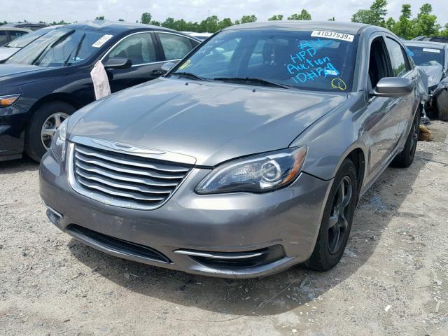 1C3CCBBB8CN105315 - 2012 CHRYSLER 200 TOURIN GRAY photo 2