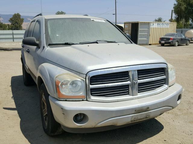 1D4HB48N35F577777 - 2005 DODGE DURANGO SL GRAY photo 1