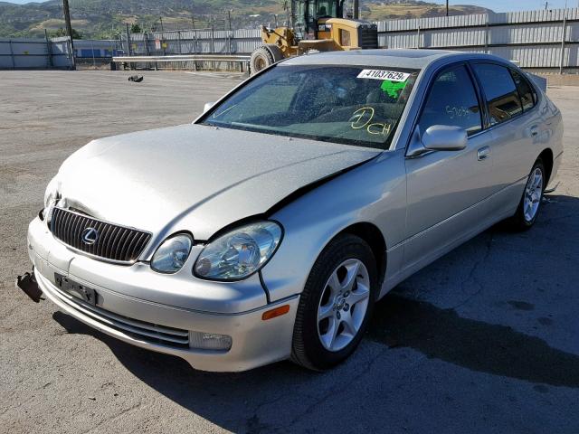 JT8BD69S310119889 - 2001 LEXUS GS 300 SILVER photo 2