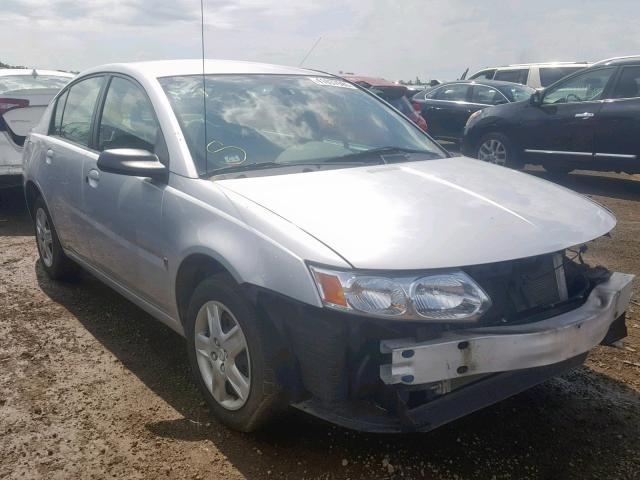 1G8AJ58F57Z175111 - 2007 SATURN ION LEVEL SILVER photo 1