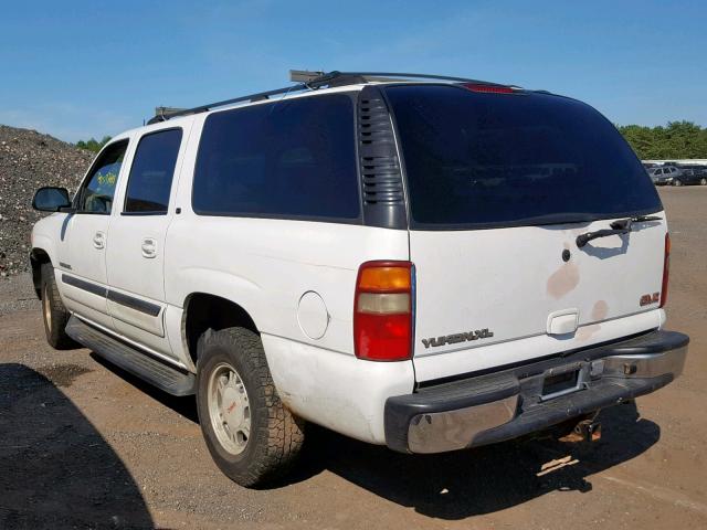 3GKFK16Z93G274222 - 2003 GMC YUKON XL K WHITE photo 3