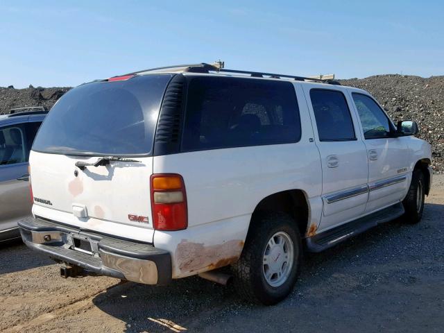 3GKFK16Z93G274222 - 2003 GMC YUKON XL K WHITE photo 4