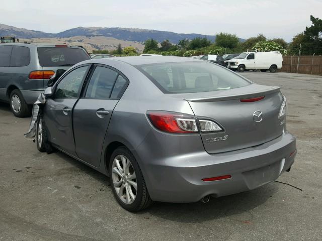 JM1BL1S6XA1310885 - 2010 MAZDA 3 S GRAY photo 3