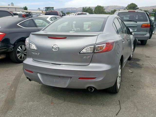 JM1BL1S6XA1310885 - 2010 MAZDA 3 S GRAY photo 4