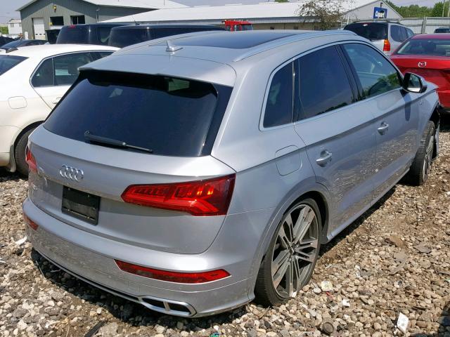 WA1C4AFY0J2137928 - 2018 AUDI SQ5 PRESTI GRAY photo 4