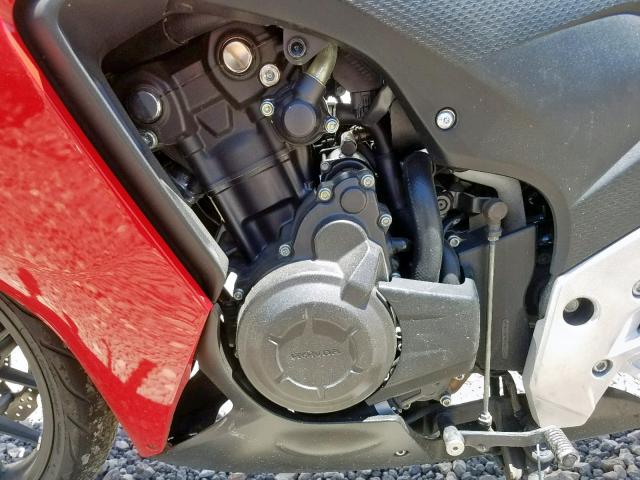 MLHPC4405D5000170 - 2013 HONDA CBR500 RA- RED photo 7