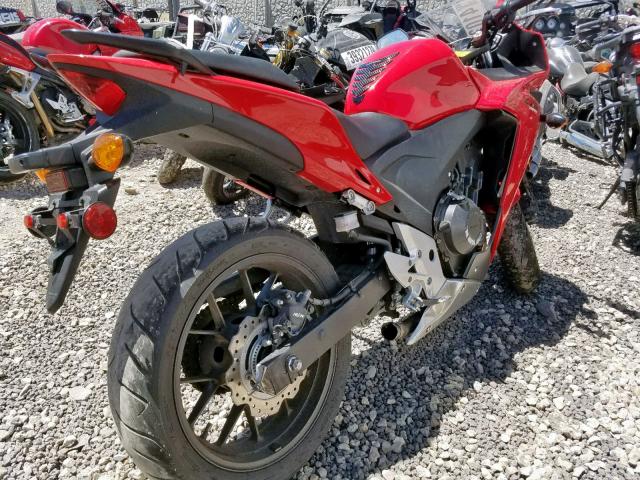 MLHPC4405D5000170 - 2013 HONDA CBR500 RA- RED photo 9