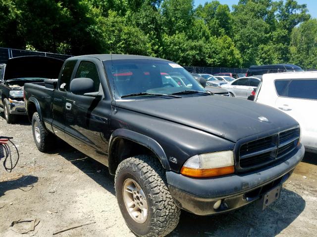 1B7GG22Y9WS746890 - 1998 DODGE DAKOTA BLACK photo 1