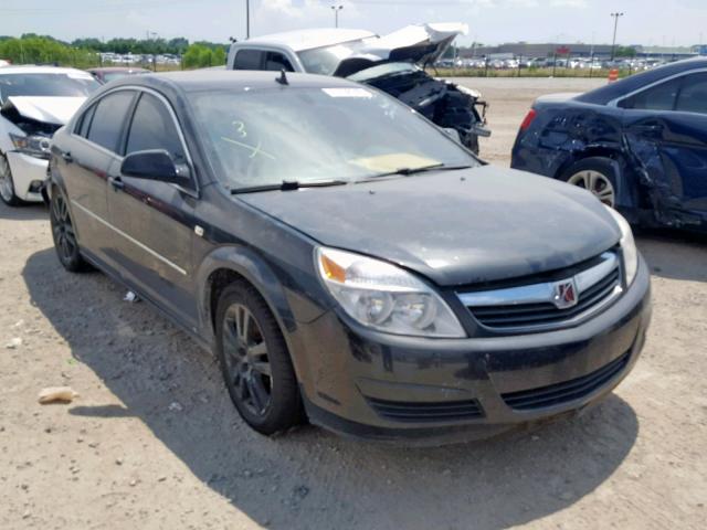 1G8ZS57N68F289095 - 2008 SATURN AURA XE BLACK photo 1