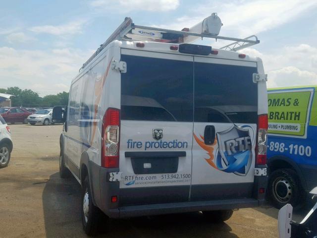 3C6TRVAG8JE129826 - 2018 RAM PROMASTER 白色 照片 3