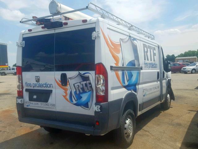3C6TRVAG8JE129826 - 2018 RAM PROMASTER 白色 照片 4