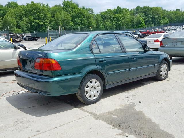 2HGEJ6611XH512573 - 1999 HONDA CIVIC BASE GREEN photo 4