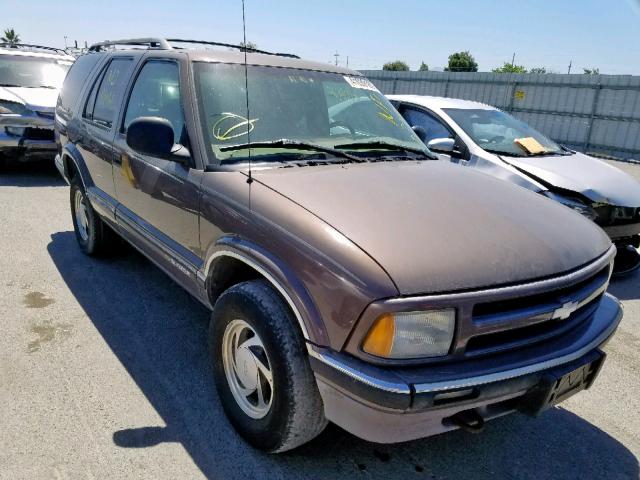 1GNDT13W5V2248052 - 1997 CHEVROLET BLAZER BROWN photo 1