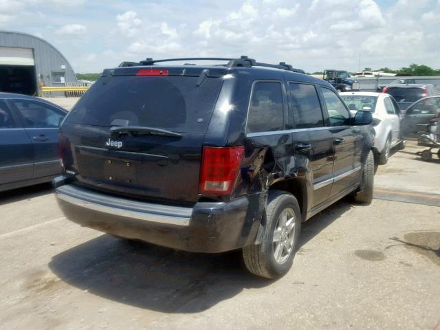 1J4HS58N16C316695 - 2006 JEEP GRAND CHER BLACK photo 4