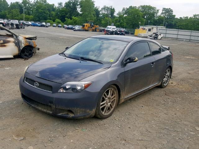JTKDE167960141969 - 2006 TOYOTA SCION TC GRAY photo 2