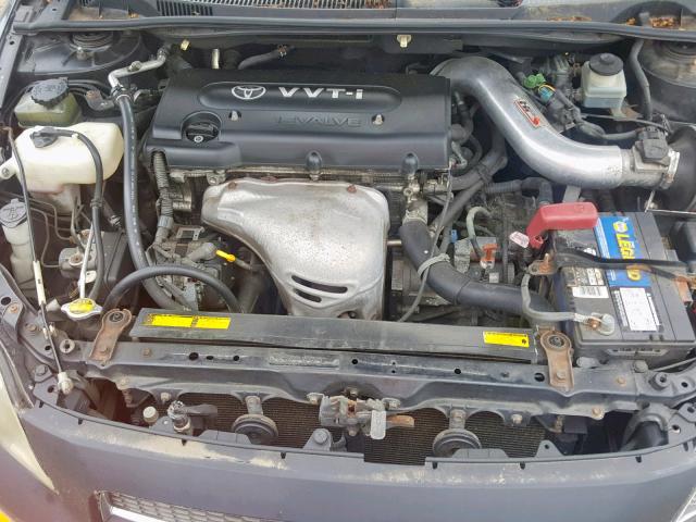 JTKDE167960141969 - 2006 TOYOTA SCION TC GRAY photo 7