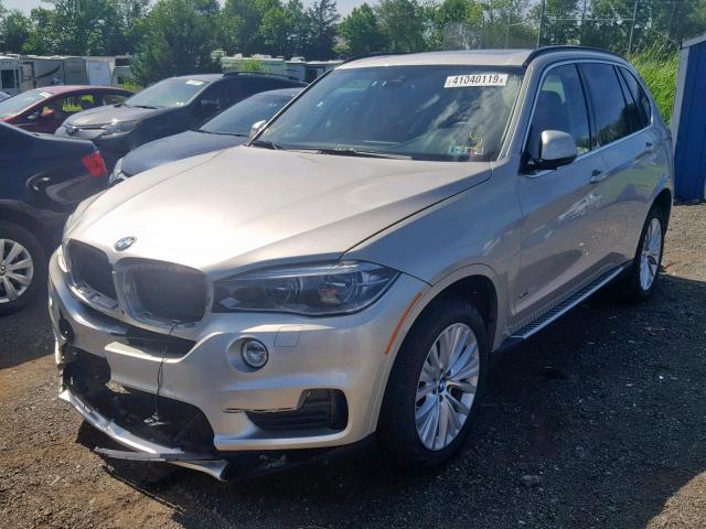 5UXKR6C5XG0J80637 - 2016 BMW X5 XDRIVE5 BEIGE photo 2