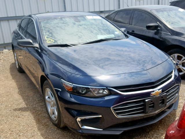 1G1ZB5ST2JF118807 - 2018 CHEVROLET MALIBU LS BLUE photo 1