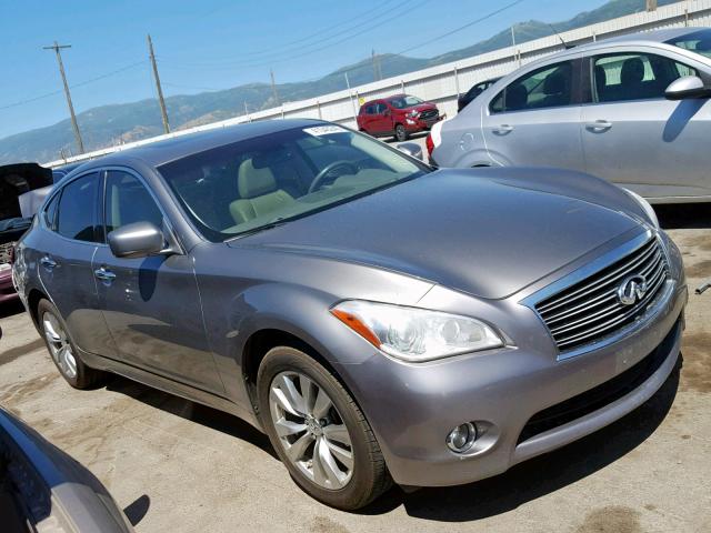 JN1BY1AR3CM394484 - 2012 INFINITI M37 X GRAY photo 1