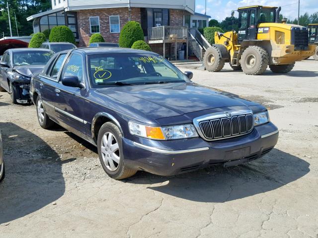 2MEFM74W8XX604346 - 1999 MERCURY GRAND MARQ BLUE photo 1