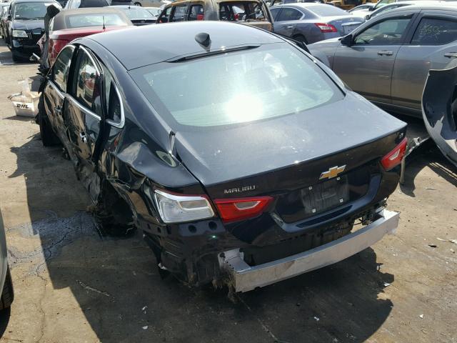 1G1ZB5STXGF340956 - 2016 CHEVROLET MALIBU LS BLACK photo 3
